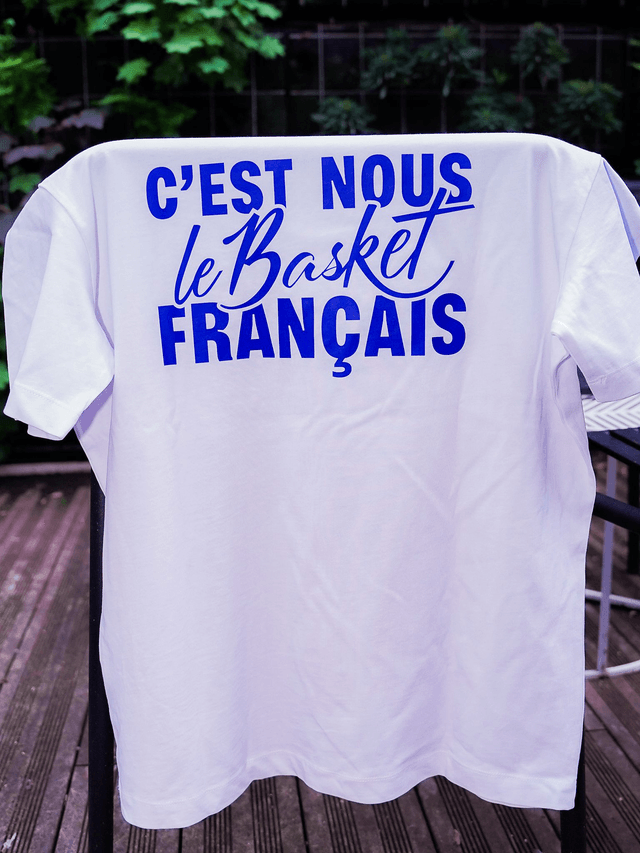 T-shirt LNB -  "C'est nous le basket français"